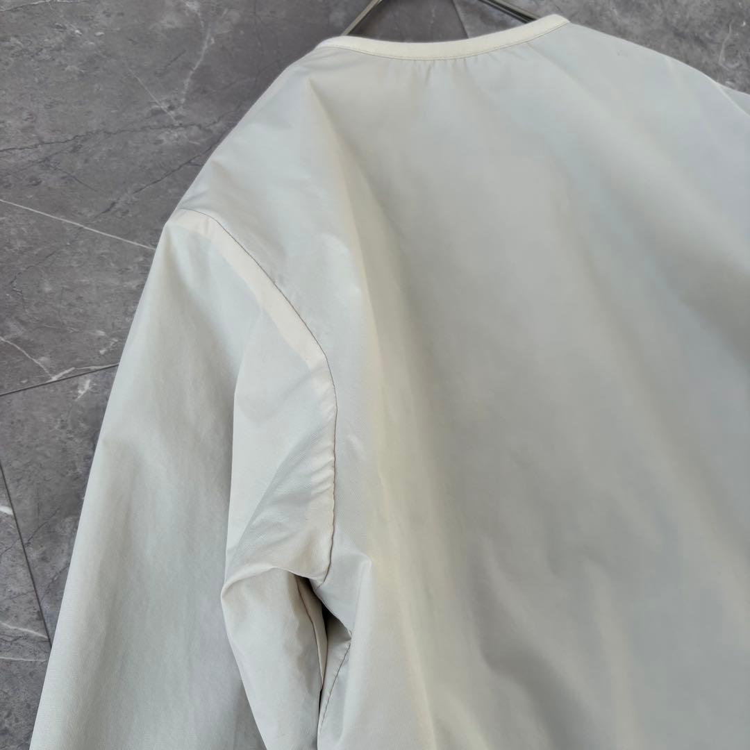 DANTON インサレーション カラーレス ジャケット S アイボリー 袋付き