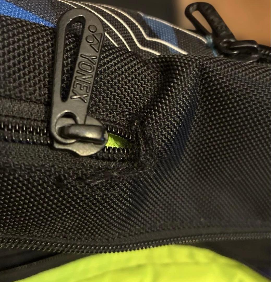 YONEX ヨネックス　プロパフォーマンス　トーナメントバック　ブラック ブルー