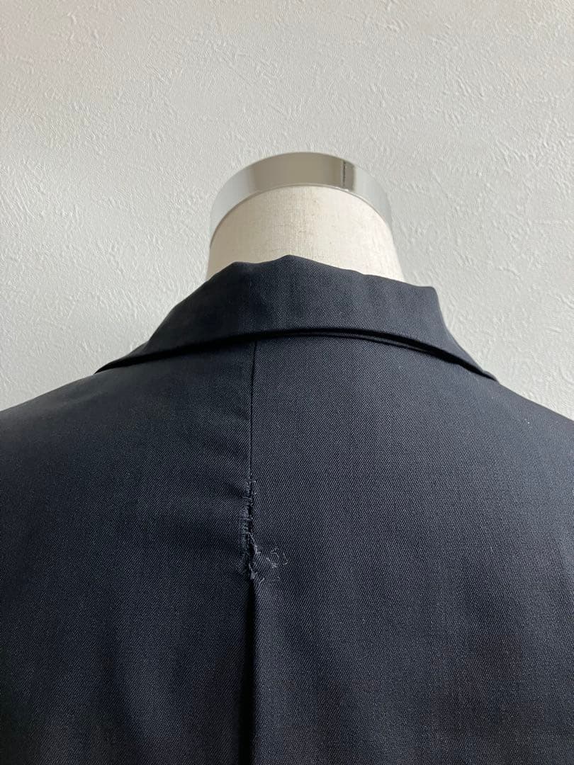 ★ ヨウジヤマモト 日本製 両面ボタン 刺繍袖 デザイン テーラードジャケット