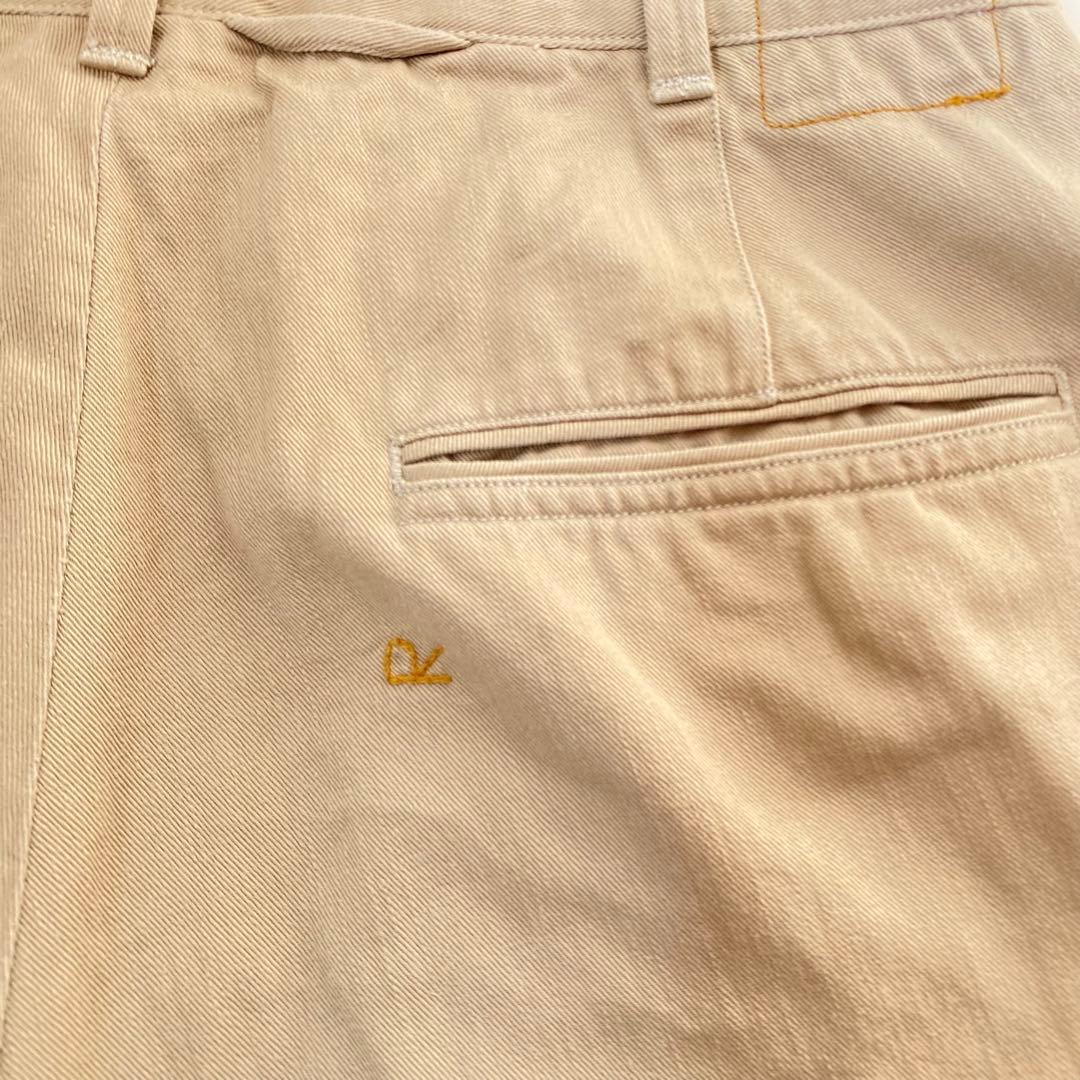 【美品】45R　チノパン　おこめチノの908パンツ　サイズ28　ベージュ