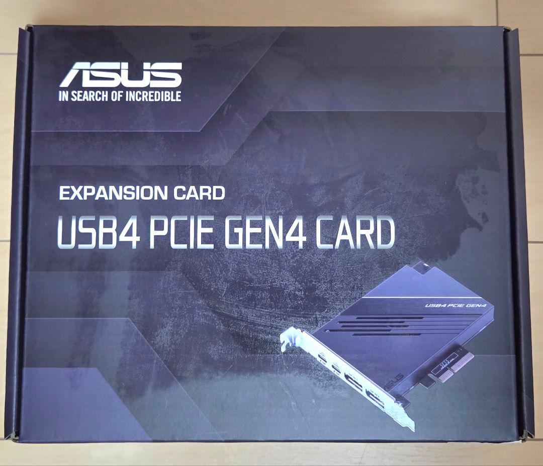 拡張カード ASUS USB4 PCIe Gen4 Card