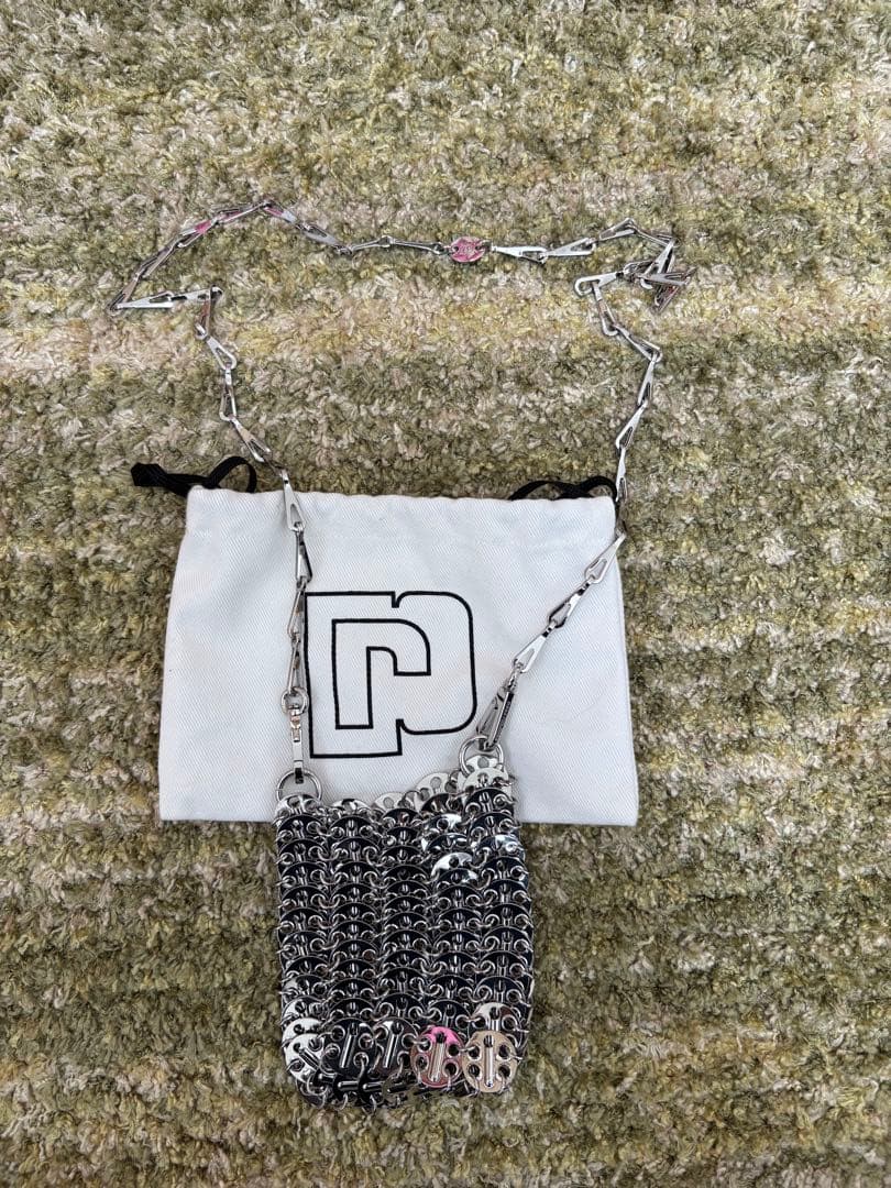 paco rabanne パコラバンヌ　メタルショルダーバッグ