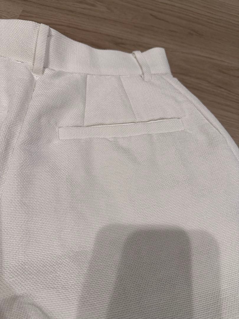 CLANE DAD SHORT PANTS ホワイト