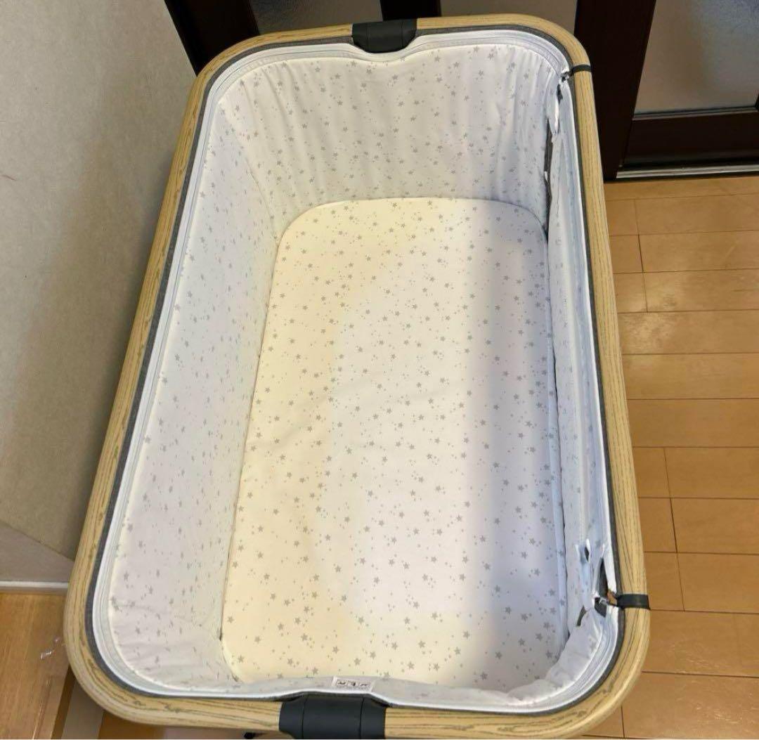【付属品完備】HZDMJ 折りたたみ式 ベビーベッド