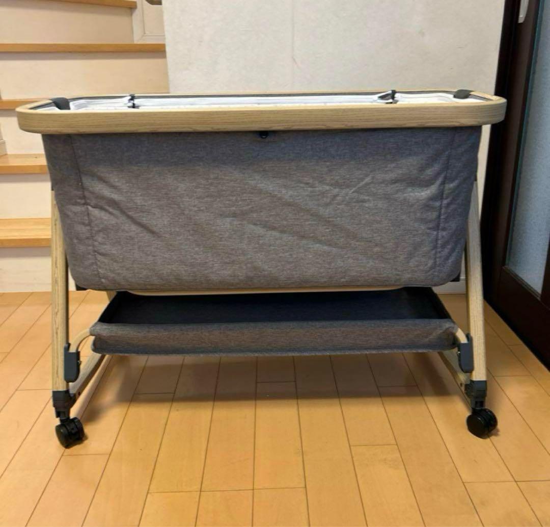 【付属品完備】HZDMJ 折りたたみ式 ベビーベッド