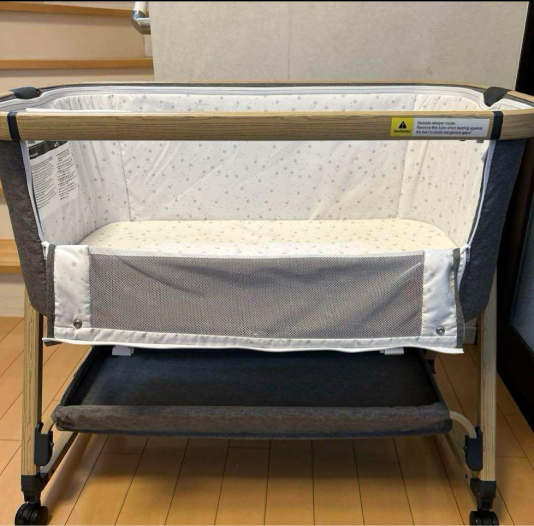 【付属品完備】HZDMJ 折りたたみ式 ベビーベッド