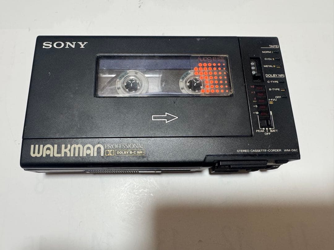 SONY WALKMAN WM-D6C ステレオカセットコーダージャンク扱い