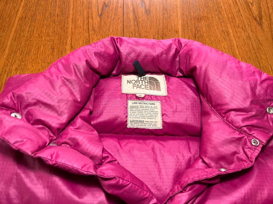 貴重！初期茶タグ！THE NORTH FACE ダウンベスト　ヴィンテージ