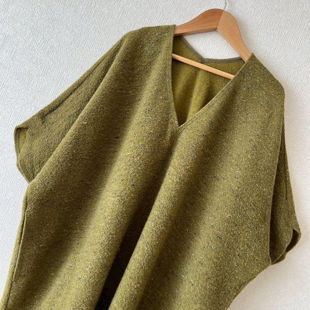 ヨーガンレール 2022 リサイクルネップツイード チュニックベスト
