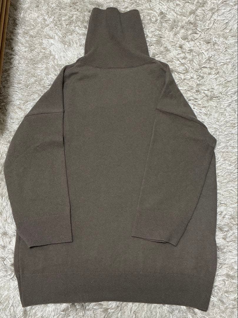 【25AW】Deuxieme Classe タートルネック ニットワンピース