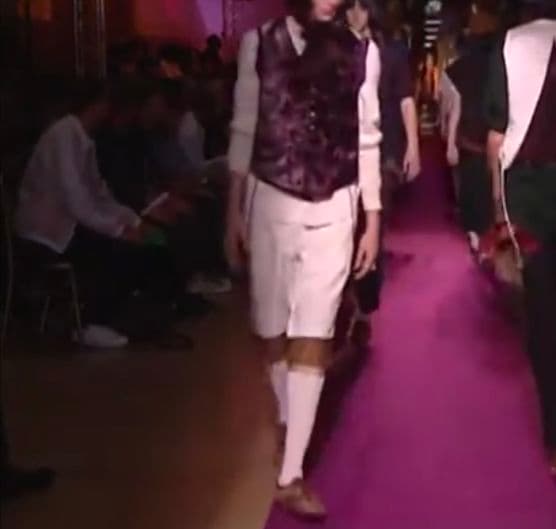 Number(N)ine ナンバーナイン 09'S ベルベットベスト ジレ 金釦