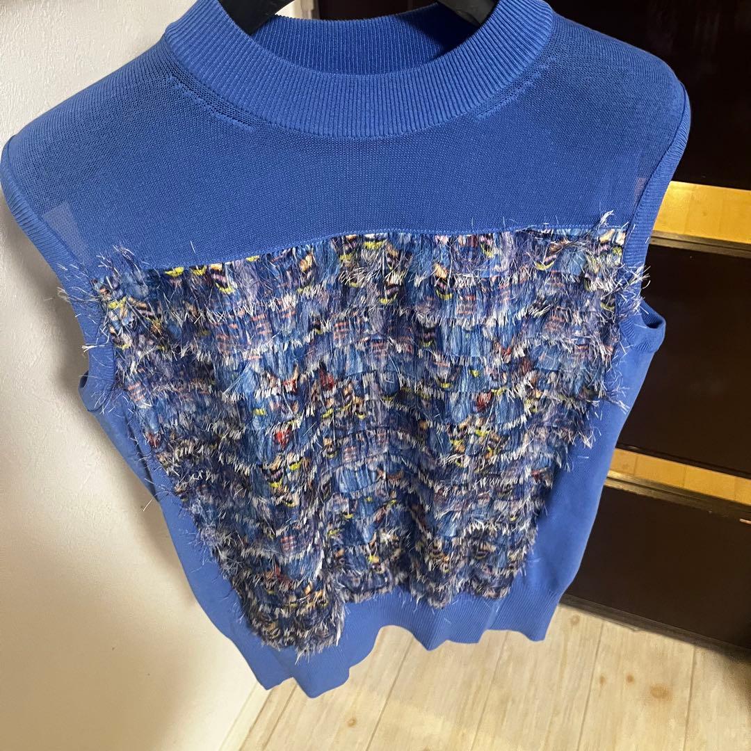 新品☆ANAYI フランジャプリントセットアップ/セオリー、23区、セルフォード