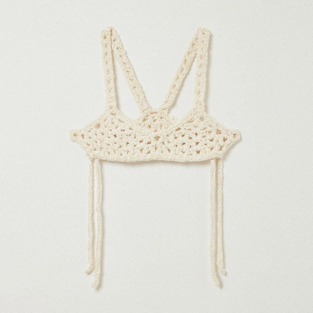 トップス EAPHI HAND KNITTING BUSTIER