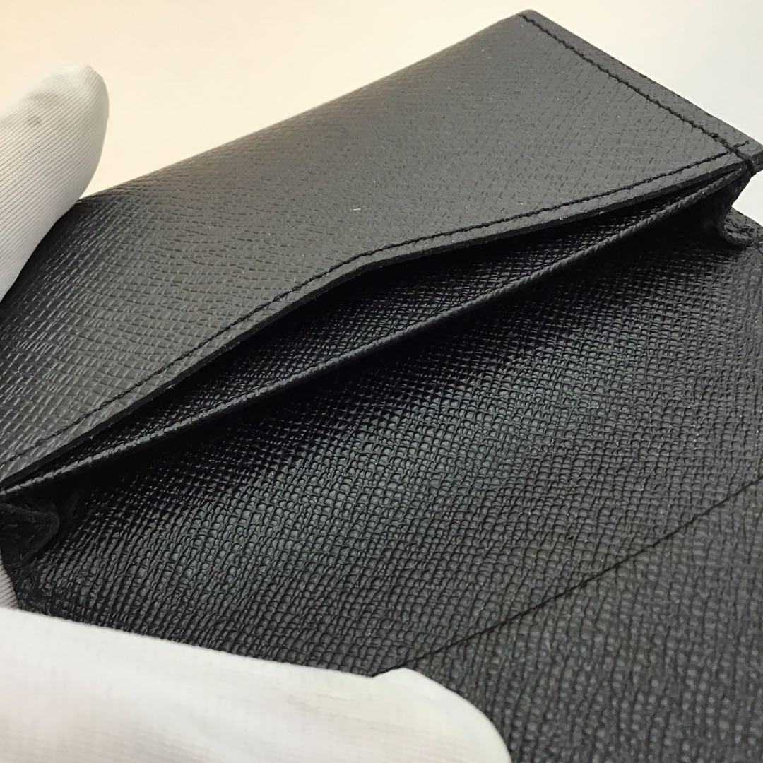 ❣️美品❣️ LOUIS VUITTON タイガ　ブラック名刺入れ　M30922