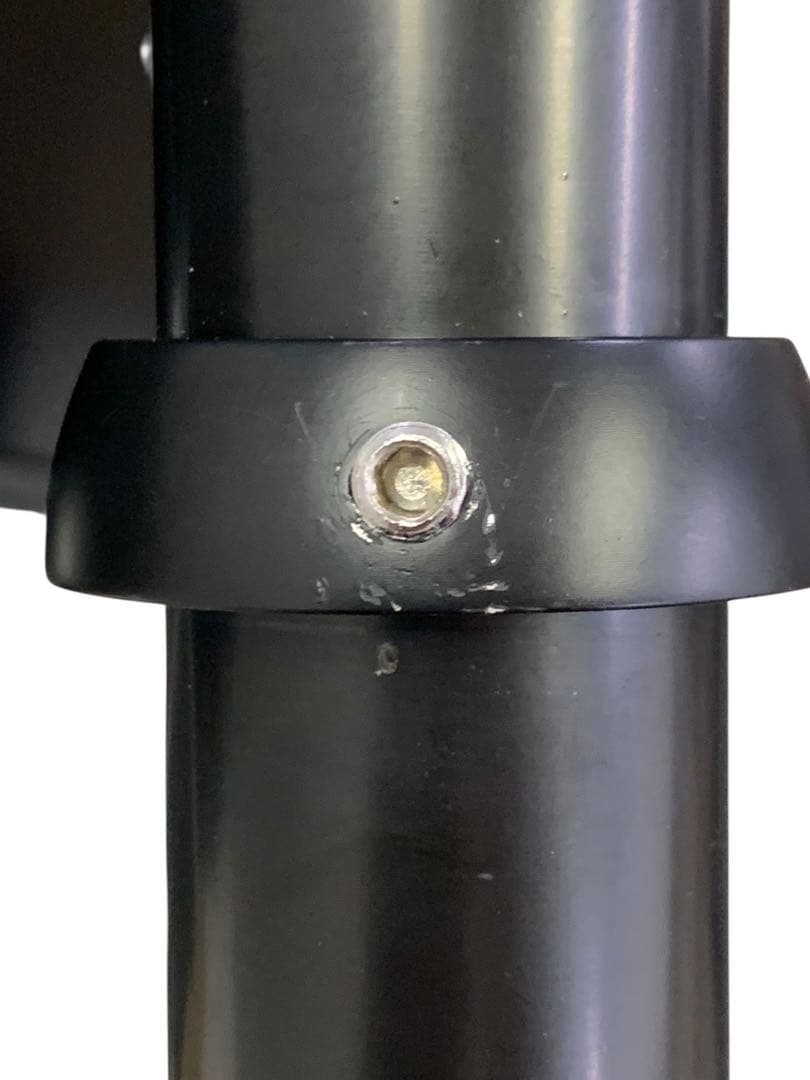 【訳アリ　美品】Ergounion PCモニターアーム E66　ブラック　2画面