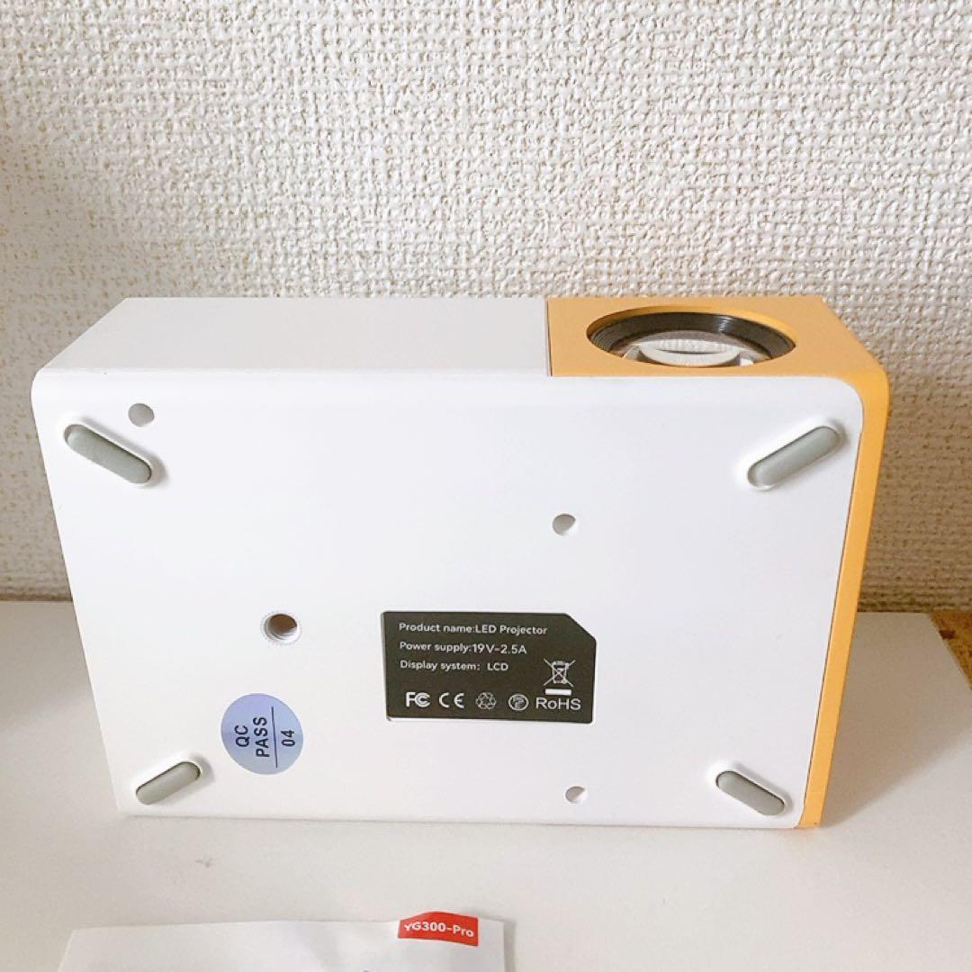 プロジェクター 小型 WiFi接続 5G/2.4G 家庭用 YG300 Pro