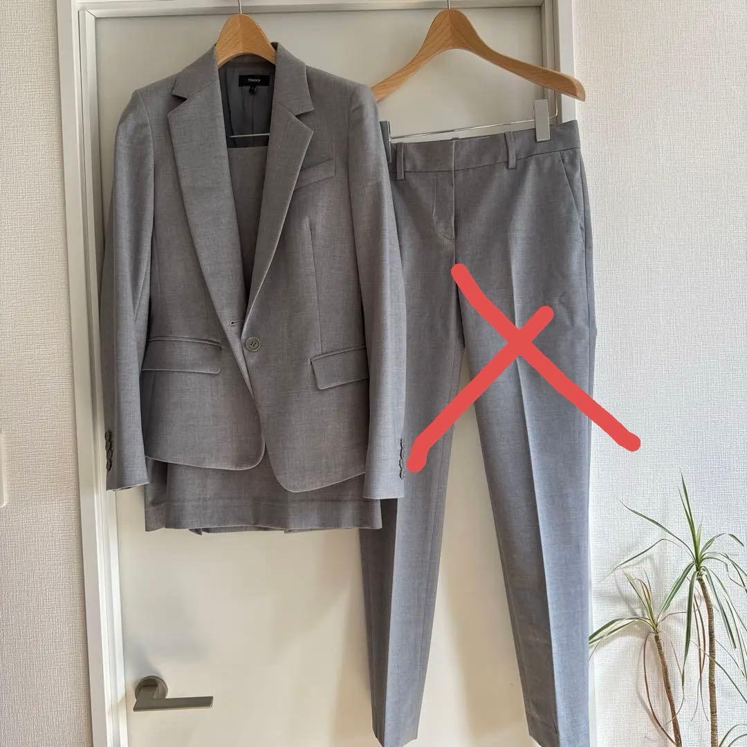 【Theory】セットアップスーツ　ジャケット&スカート
