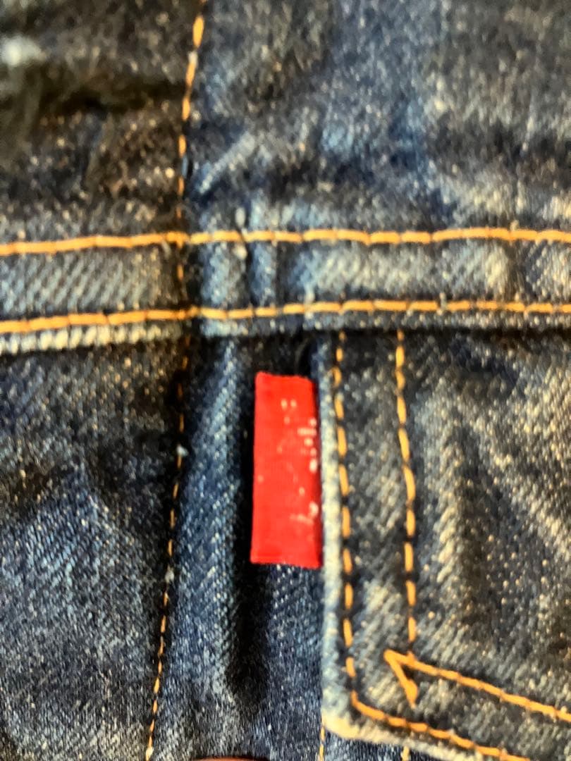 Levi's デニムジャケット　ビックE 66前期　超希少　激安　デニム　ブルー