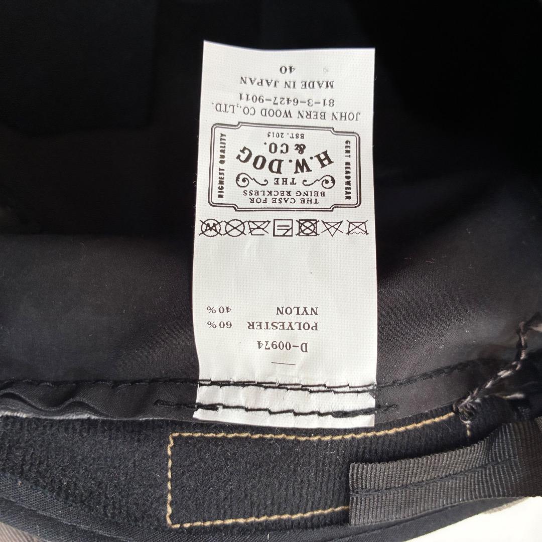 帽子 THE H.W.DOG&CO. 24AW BRIM6.5 BUCKET HAT