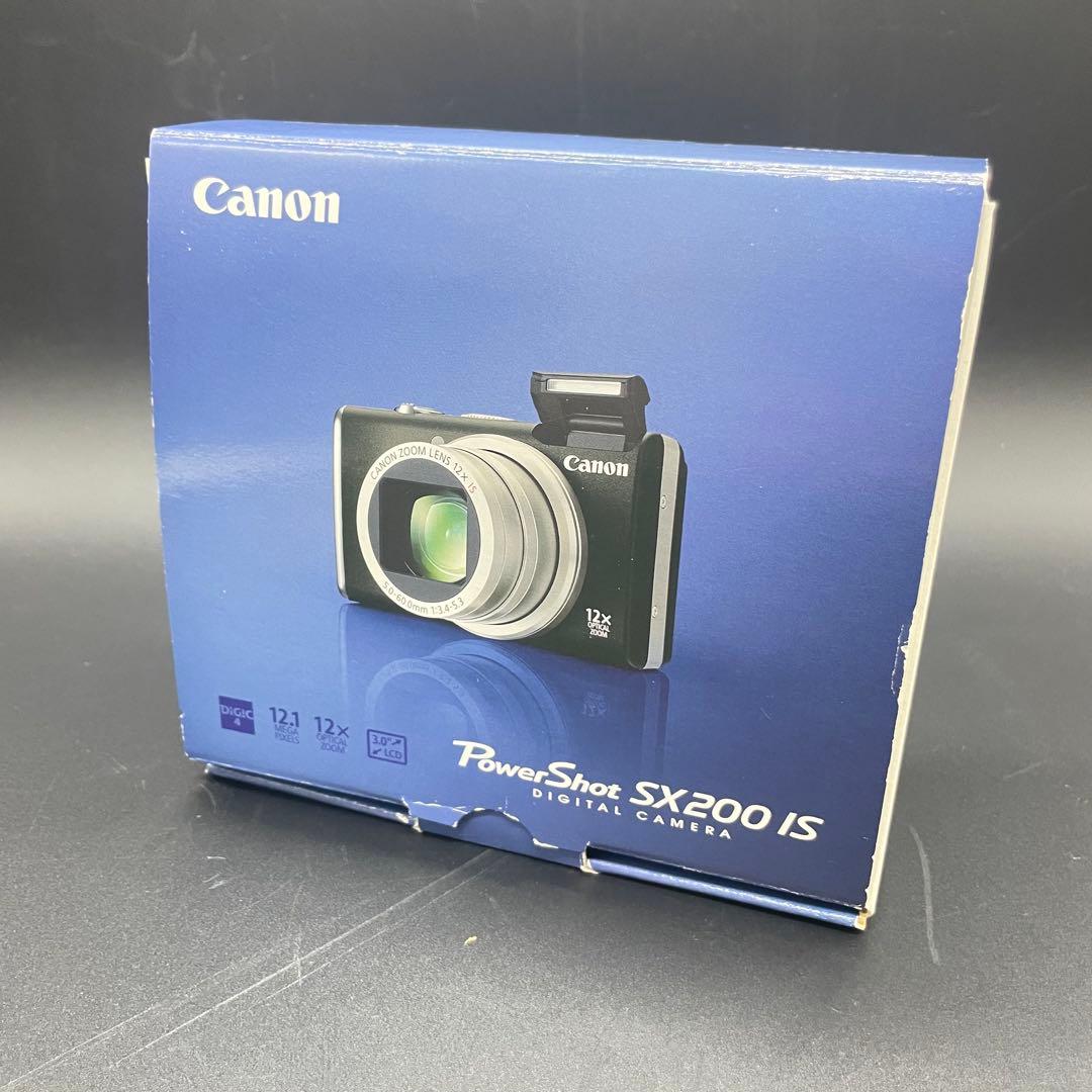 ◯Canon PowerShot SX200IS ブラック デジタルカメラ
