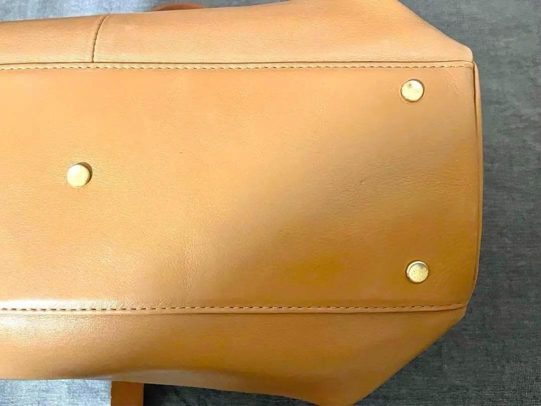 土屋鞄　ハーネステザートート　A4 キャメル