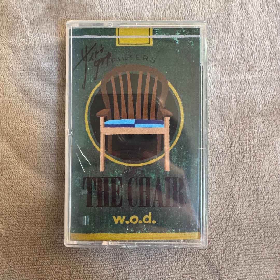 w.o.d. カセットプレーヤー サイン入りカセット付き