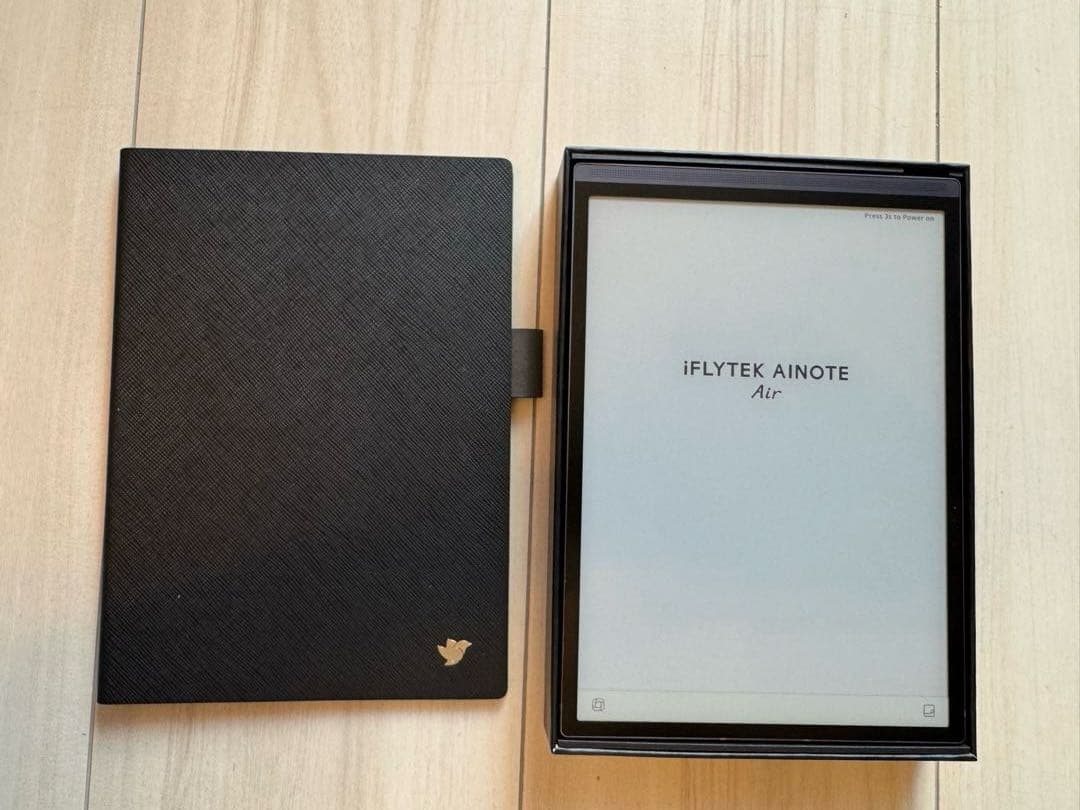 iFLYTEK AINOTE AIR2 +専用カバー(黒) [電子ペーパー]
