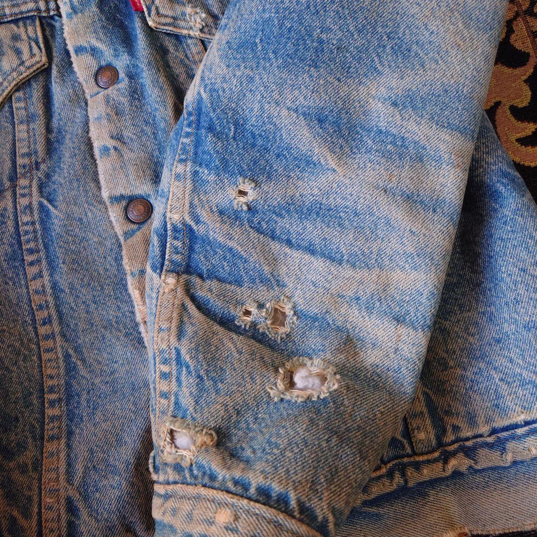 【雰囲気バチバチ】70s Levi’sボアGジャン／激ヤレ名品　70605