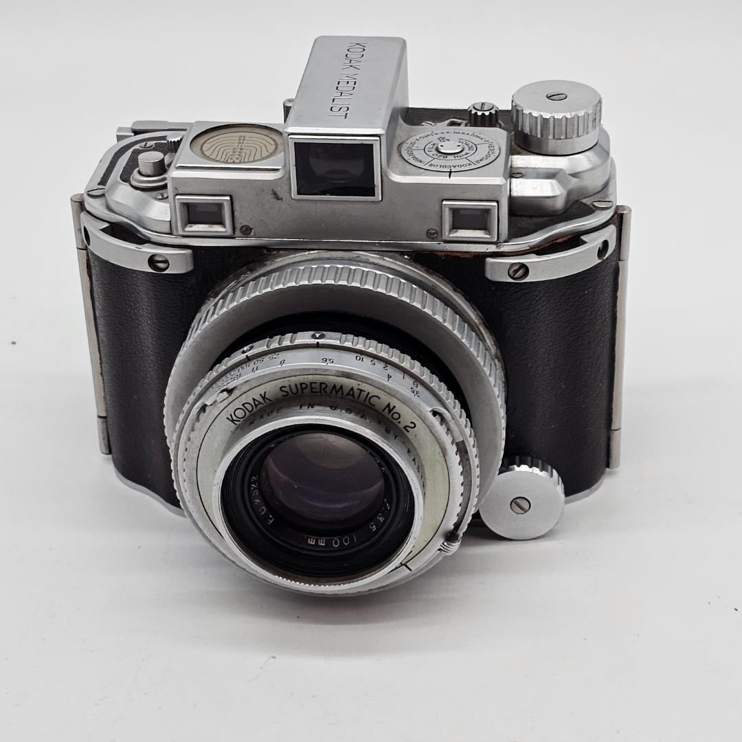 【レトロ】Kodak メダリスト ヴィンテージカメラ カートリッジ付