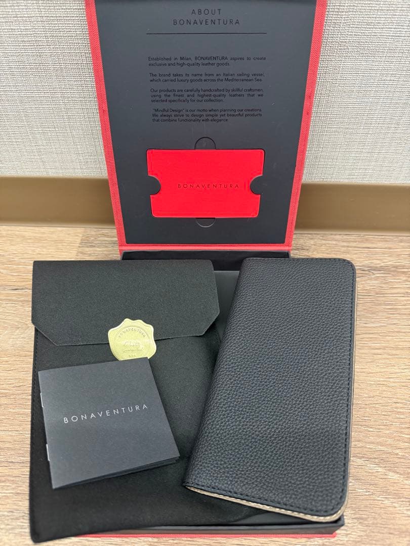 BONAVENTURA ダイアリーケース シュリンクレザー 14pro max