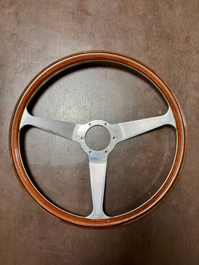 ナルディ ステアリング NALDI ANNI'60 380mm ウッドポリッシュ