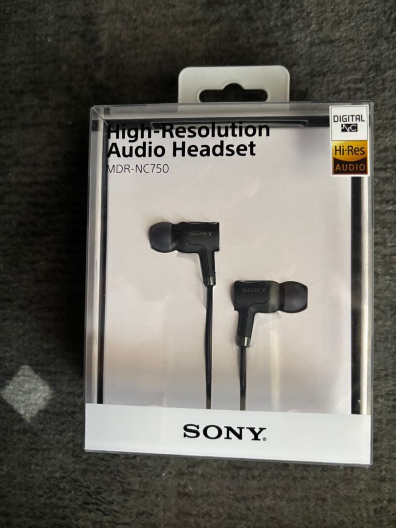 SONY MDR-NC750 ブラック ノイズキャンセリング機能搭載ハイレゾ