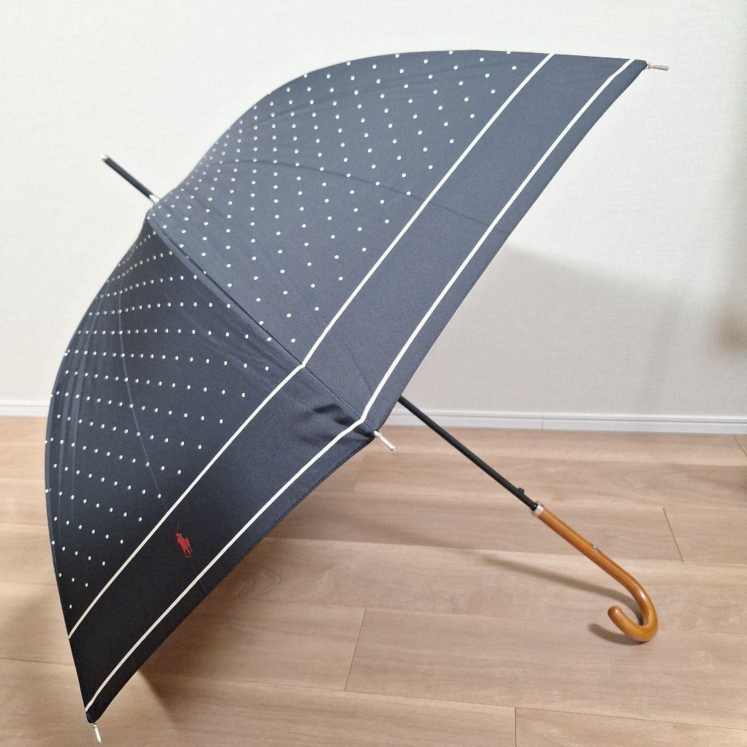 ポロ・ラルフ・ローレン ドット柄雨傘