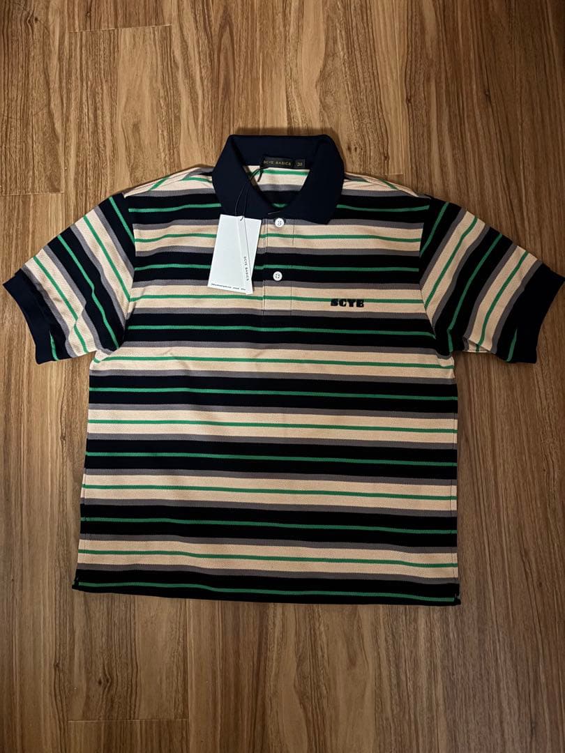 未使用品　scye ポロシャツ　38