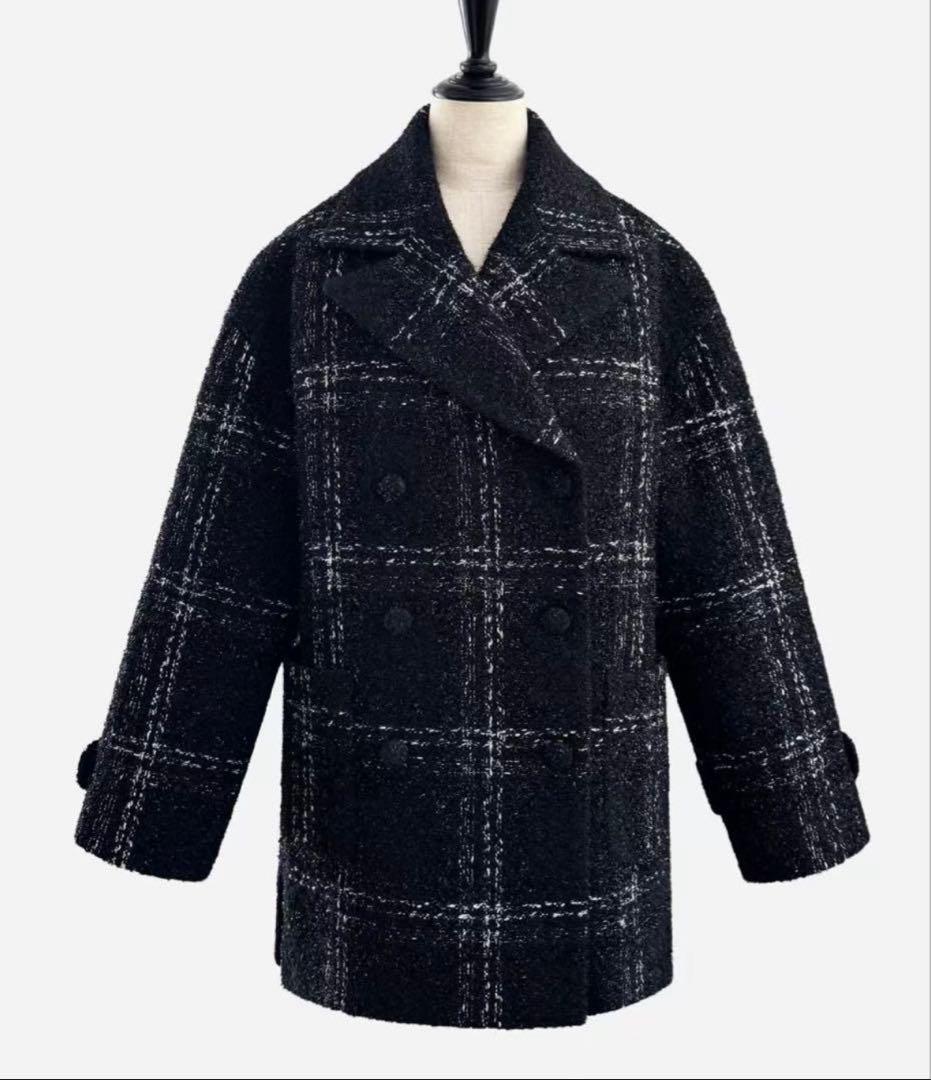 ジャケット・アウター sheller MONO boxy double coat