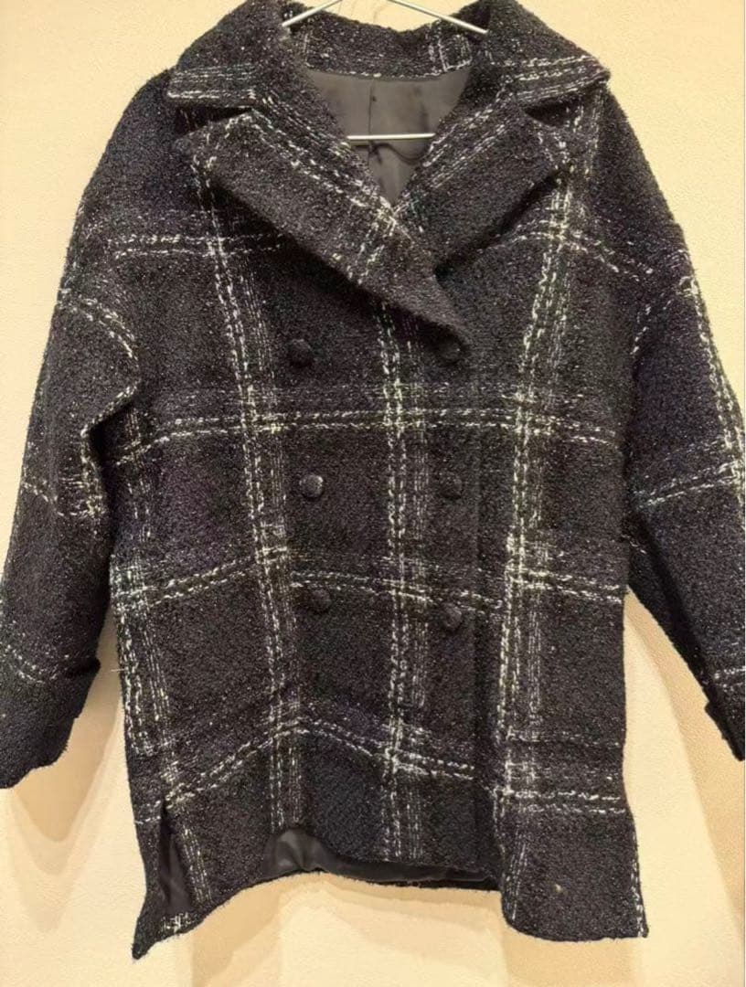 ジャケット・アウター sheller MONO boxy double coat