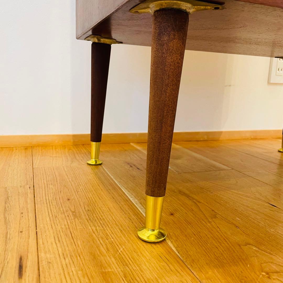 ヴィンテージ チェスト 3段 金属脚 レッグ アンティーク 良好