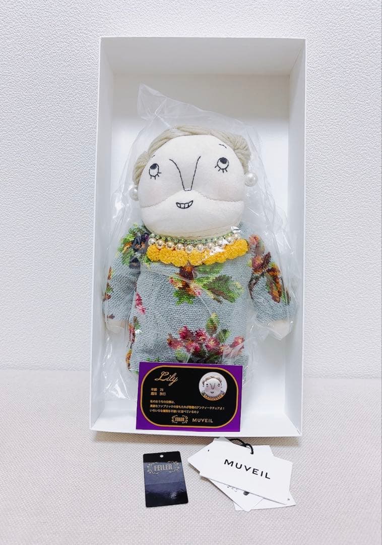 MUVEIL FEILER GRANDMA DOLL Lily 新品未使用