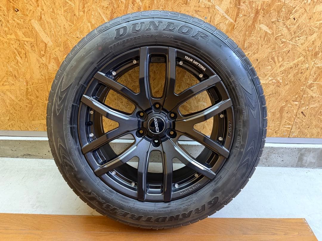 【美品】RAYS F6 gain 20インチ　プラド