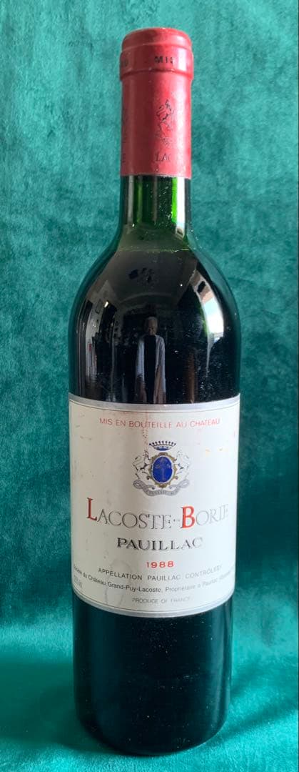 ワイン 1988 Pauillac LACOSTE-BORIE