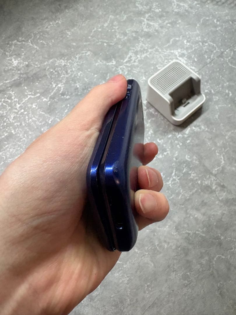 かんたんケータイライト　KYF43 ブルー　おまけ付き