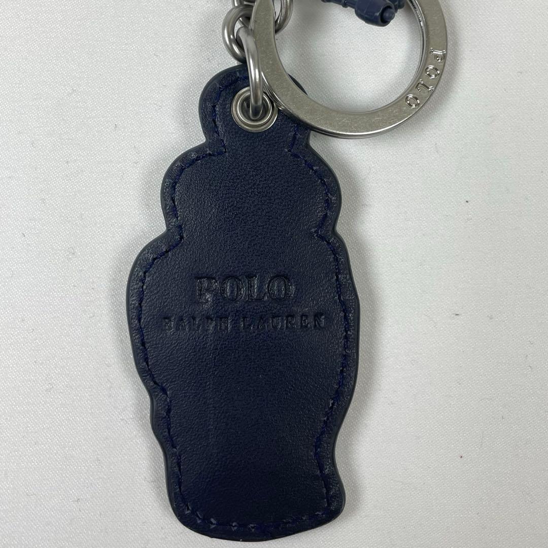 新品未使用 Polo Ralph Lauren ポロベア 刺繍 キーホルダー