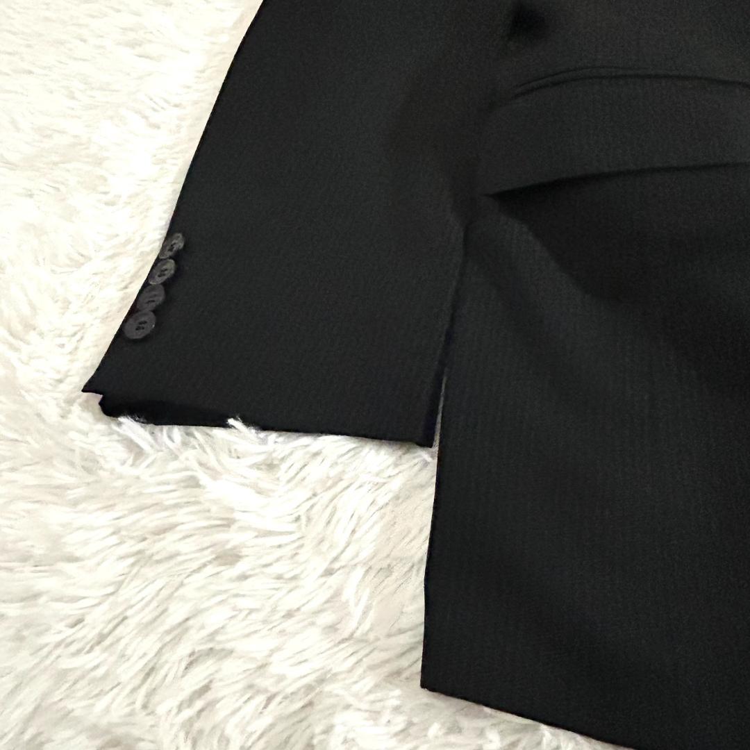 BOSS Hugo Boss 3ピーススーツ ストライプ セットアップ 黒系