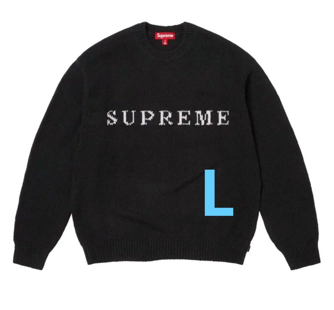 k*i様 新品未使用 supreme Contrast Logo Sweater