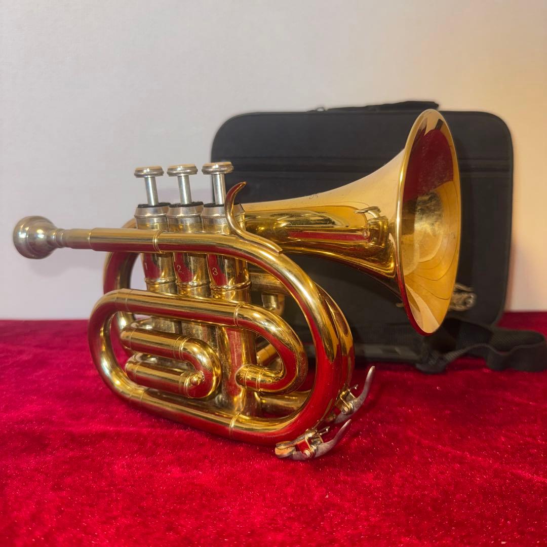 Kaerntner ケルントナー ポケットトランペット 金管楽器 音出し確認済み