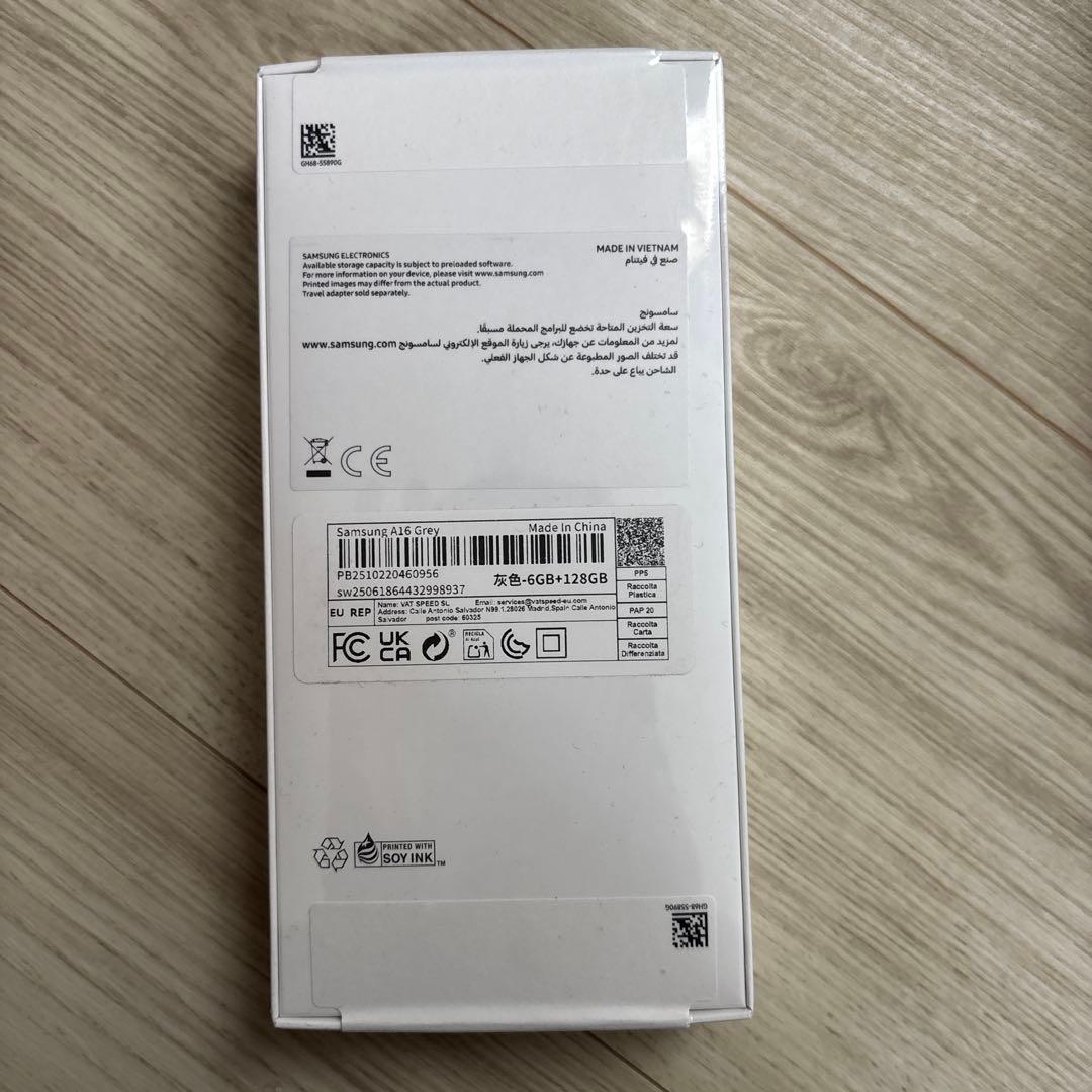 スマートフォン本体 Galaxy a16 6GB/128GB