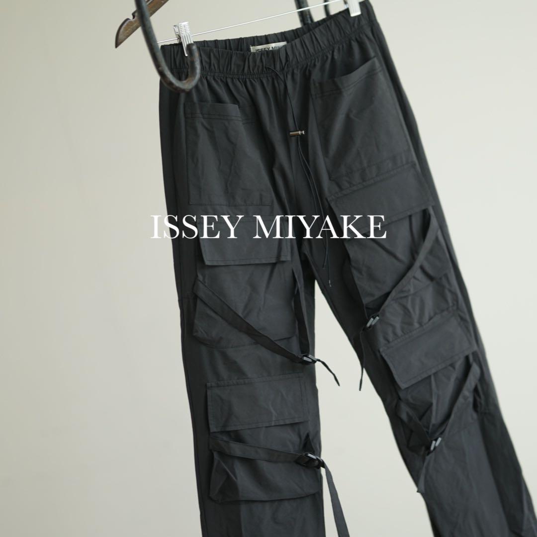 issey miyake ボンテージ パラシュート カーゴパンツ イッセイミヤケ