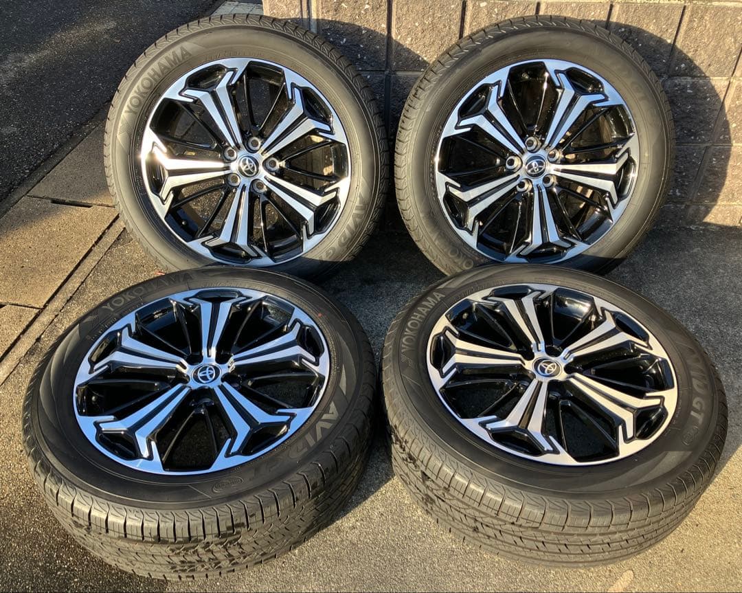 【ピー助】 RAV4 PHV 19インチ 純正ホイール＋タイヤ４本セット