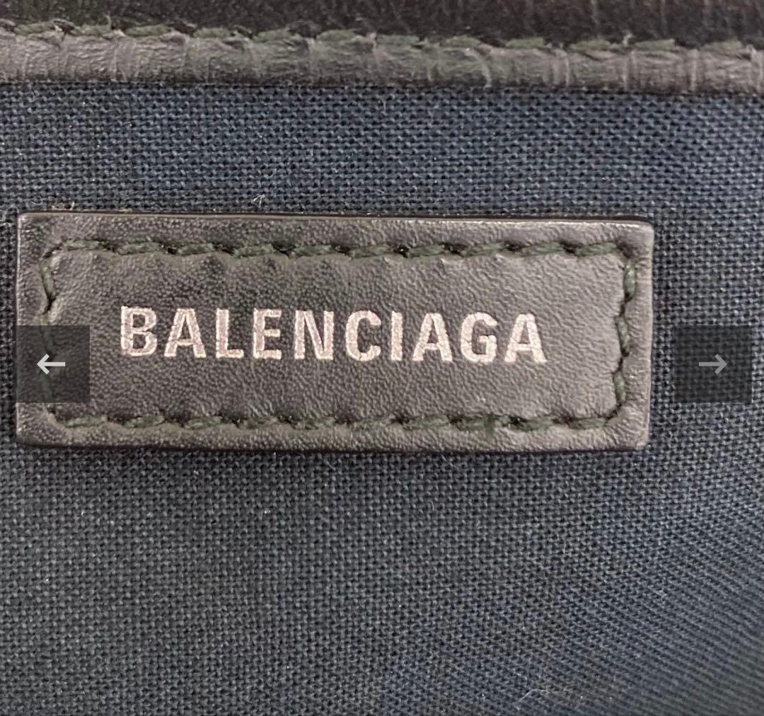 BALENCIAGA バレンシアガ　ネイビー ニューミディアム カバスバッ