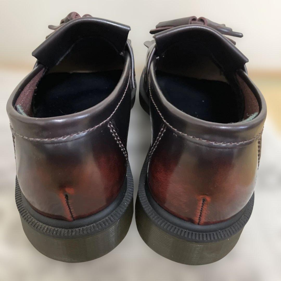 ドクターマーチン エイドリアン ローファー チェリーレッド UK5